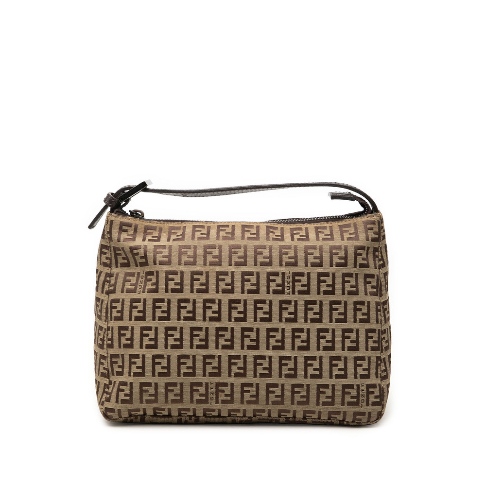 Pre-Loved Fendi Zucchino Canvas Handbag